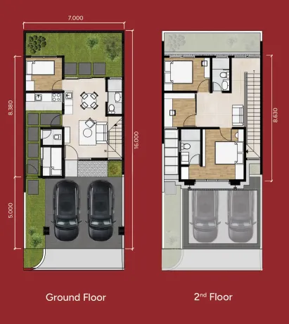 Floor plan for Type 7