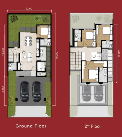 Floor plan for Type 9