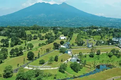 Kavling dengan view alam dan golf course - Rancamaya