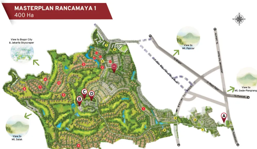 Burgundy Masterplan - Rancamaya Golf Estate